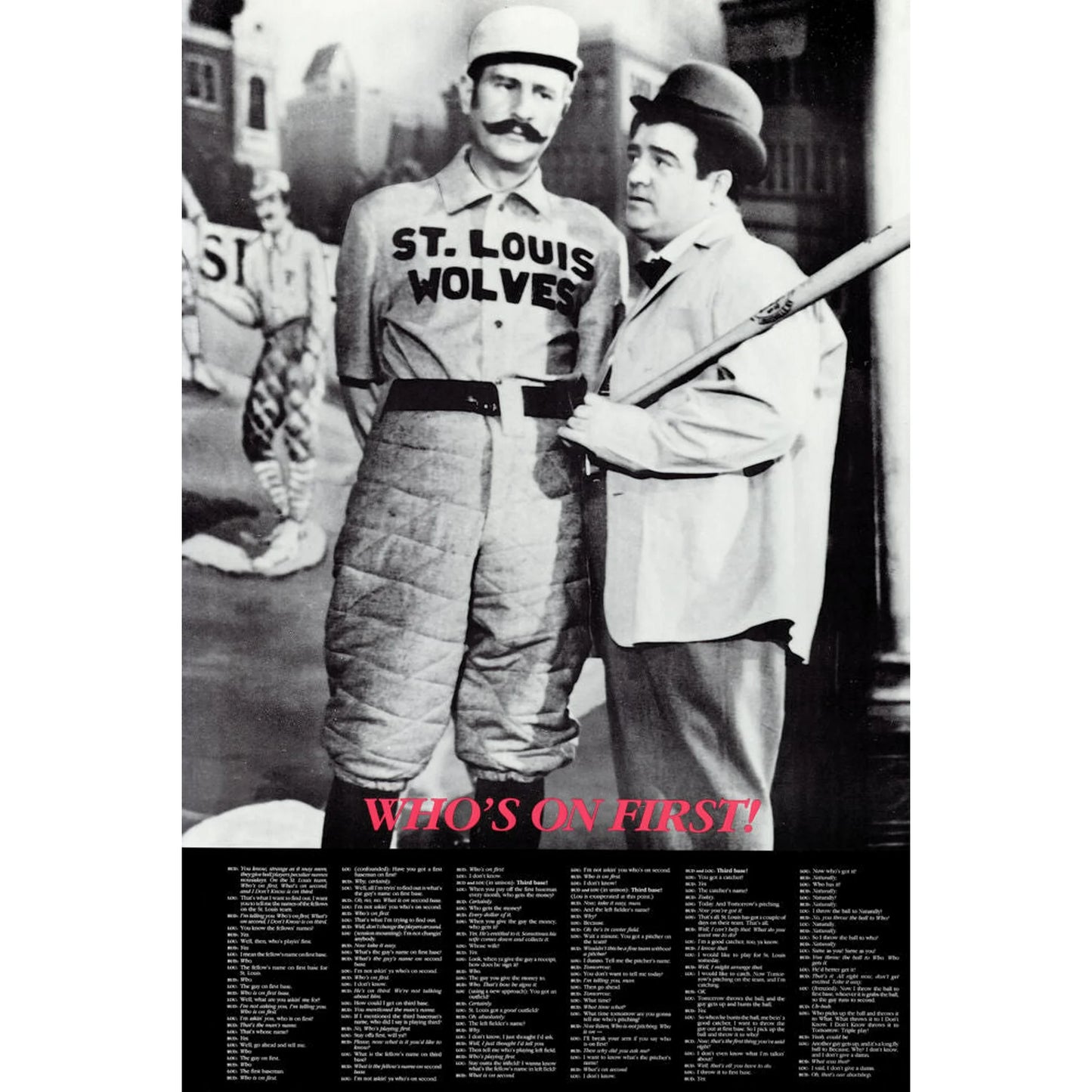 Who's On First Poster - FR