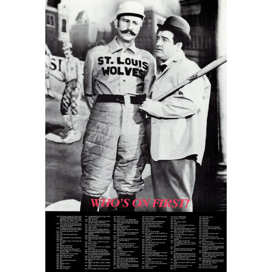 Who's On First Poster - FR