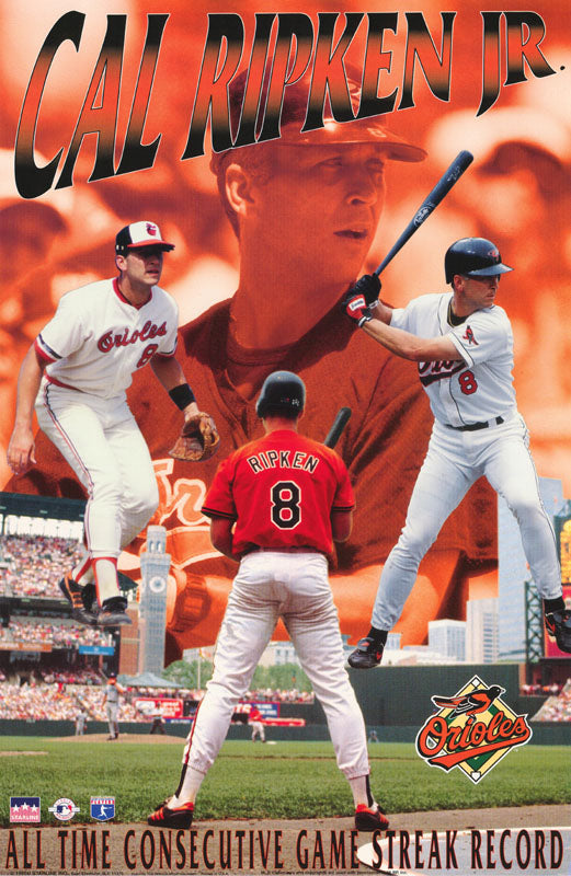 BASEBALL-CAL RIPKEN, JR. - POSTER LW14E