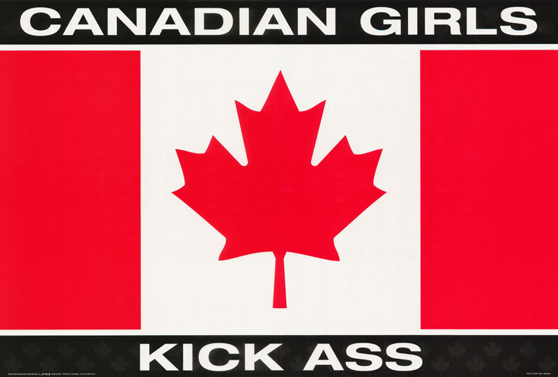 CANADIAN GIRLS KICK ASS - POSTER RC8F
