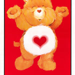 CARTOON - CARE BEARS-HUGS WELCOME HERE (flocked) -POSTER  LC7C
