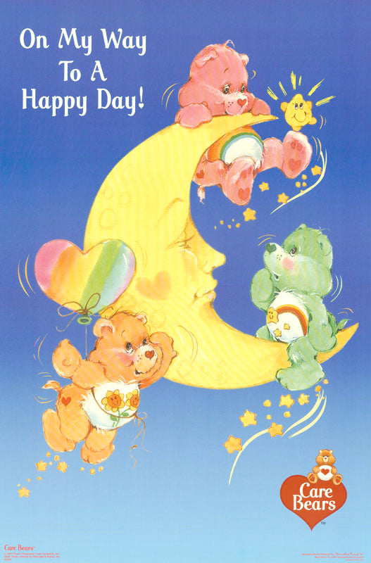 CARTOON - CARE BEARS-ON MY WAY to a HAPPY DAY - 3340 POSTER LC6Q