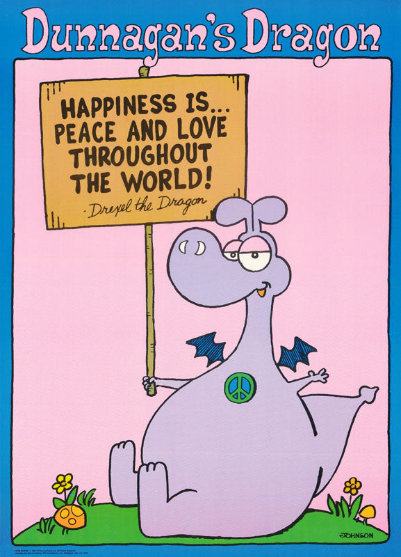 CARTOON - DUNNAGAN'S DRAGON-DREXEL -- POSTER RW14N