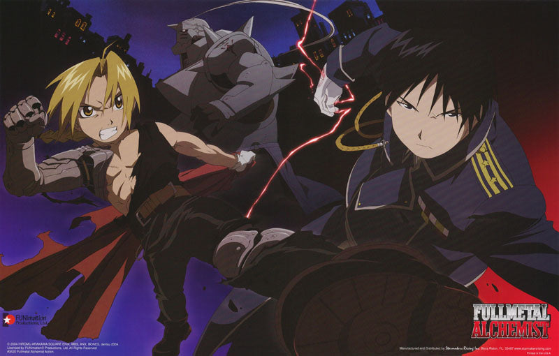 CARTOON - FULLMETAL ALCHEMIST ACTION -POSTER LW14L