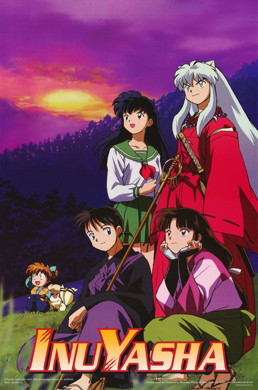 CARTOON - INU YASHA-sunset - POSTER RW22P