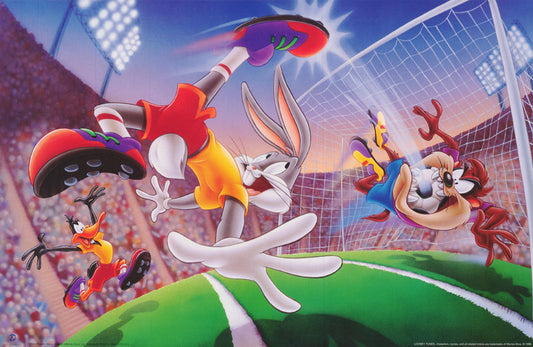 CARTOON - LOONEY TUNES-SOCCER - POSTER RC4B