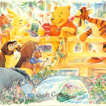 CARTOON - POOH CORNER - POSTER RW18C