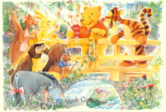 CARTOON - POOH CORNER - POSTER RW18C