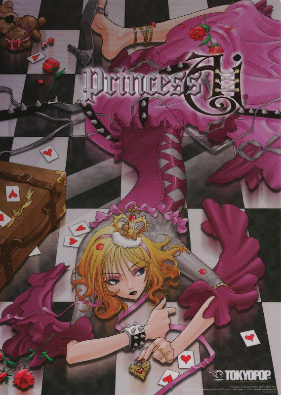 CARTOON - PRINCESS Ai-QUEEN of HEARTS --227-2 PLASTIC POSTER RC5M