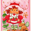CARTOON - STRAWBERRY SHORTCAKE-BERRY NICE DAY-pink - FLOCKED POSTER RC3E
