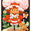 CARTOON - STRAWBERRY SHORTCAKE-HAVE A BERRY NICE DAY (flocked)- POSTER LC1C&D
