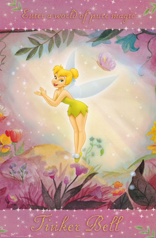 CARTOON - TINKERBELL-PURE MAGIC - POSTER RC10E