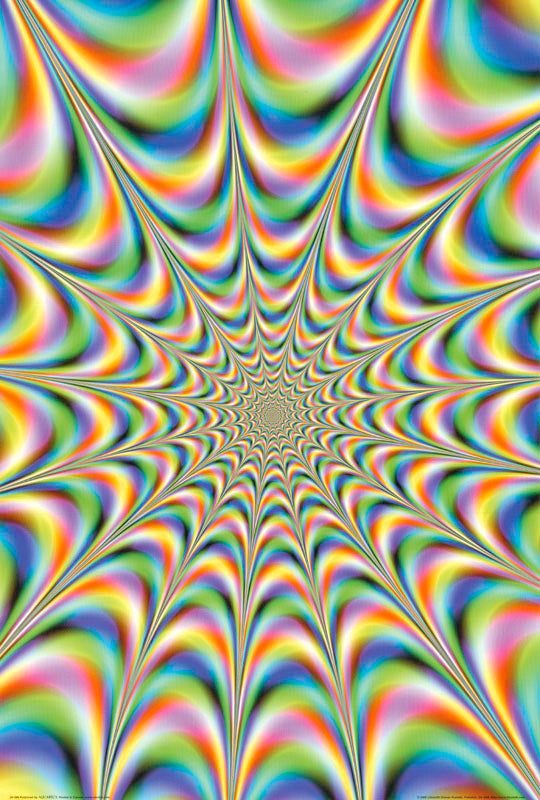 CLASSIC FRACTALS -- POSTER LC1R