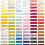 COLOUR CHART-HOUSEHOLD COLOURS POSTER RW20F