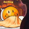 COMICAL-ADULT - SMILEY-NO WONDER HE'S ALWAYS SMILING - POSTER RC5T