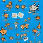 COMICAL-ANIMAL - fish - POSTER LW16i