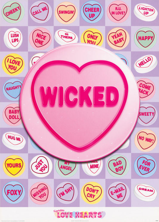 COMICAL-LOVEHEARTS - POSTER LW22R