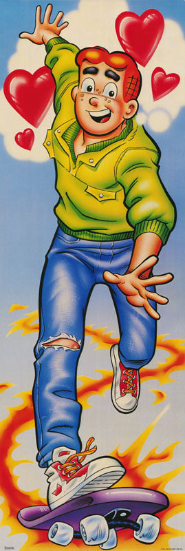 COMICS - ARCHIE-on skateboard -POSTER  RC10F/G/H