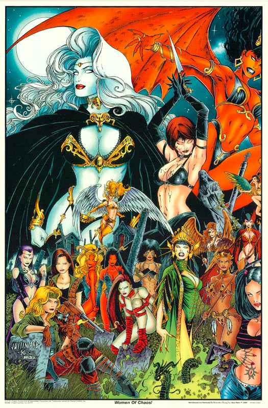 COMICS - WOMEN of CHAOS - POSTER RC10N