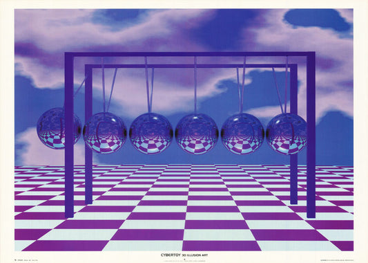 CYBERTOY 3D ILLUSION ART - POSTER RW15C
