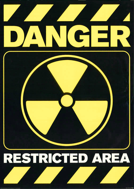 DANGER RESTRICTED AREA - POSTER FRONT