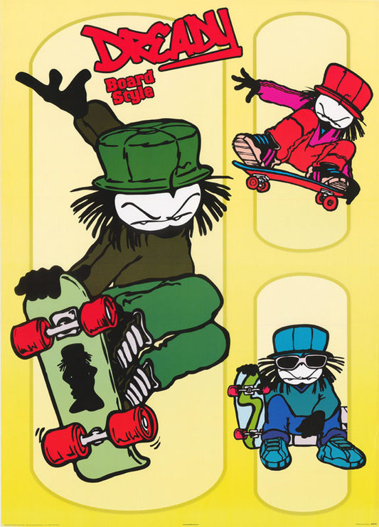 DREADY- BOARD STYLE POSTER LW31F