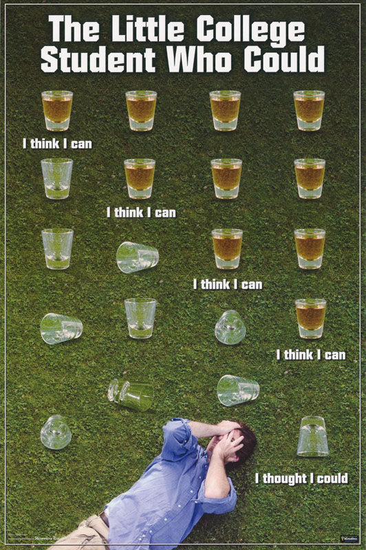 DRINKING-I THOUGHT I COULD - POSTER RW8-O/STORAGE