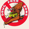 DRUG FREE ZONE - FT003 POSTER LC9i
