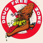 DRUG FREE ZONE - FT003 POSTER LC9i