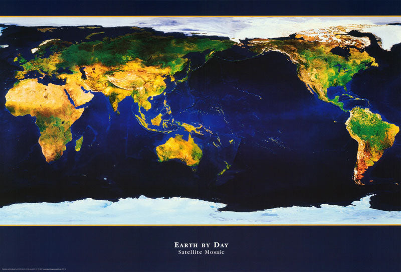EARTH by DAY - POSTER  RW24A