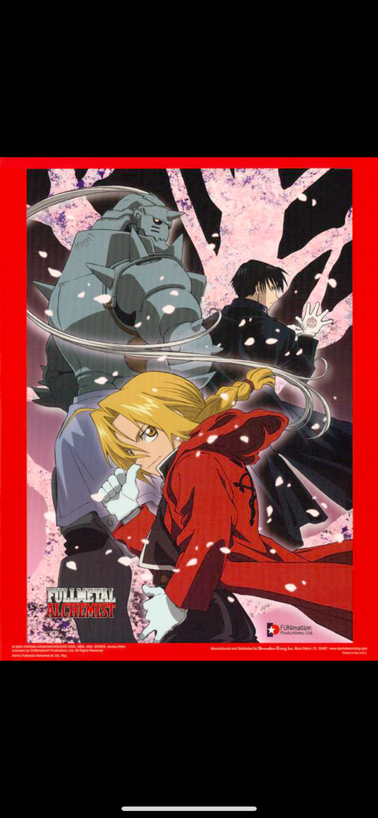 CARTOON - FULLMETAL ALCHEMIST-AL, ED, ROY - POSTER RW15K