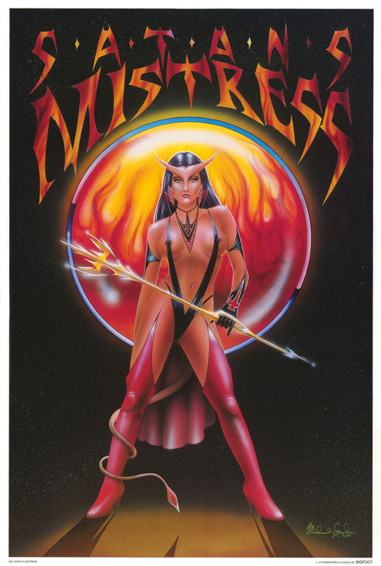 FANTASY-ADULT - SATAN'S MISTRESS - POSTER