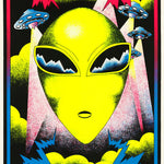 FANTASY - ALIEN  ATTACK (flocked) - 1722F POSTER RC5F