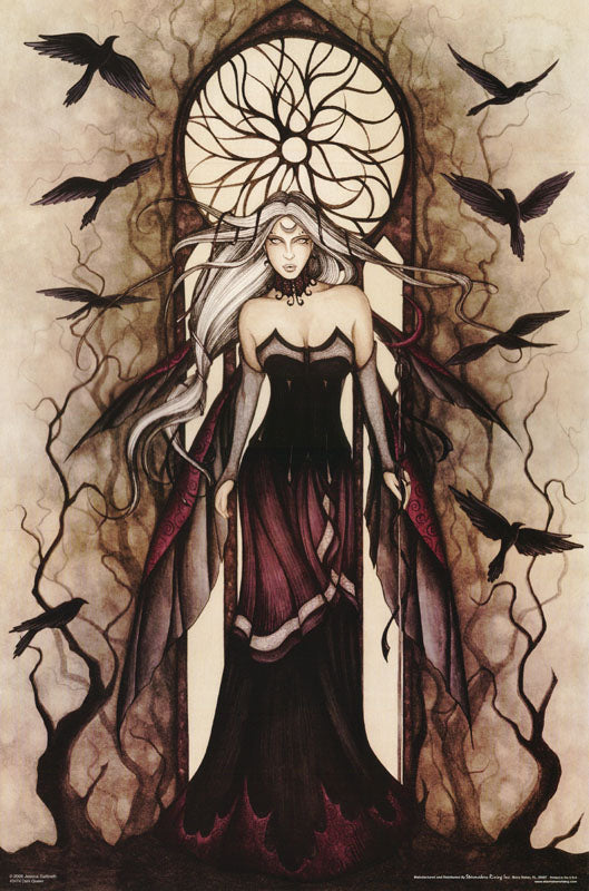 FANTASY - DARK QUEEN - POSTER RW7Y