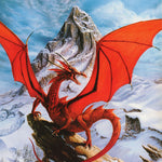FANTASY - DRAGON MOUNTAIN -- POSTER RW2A