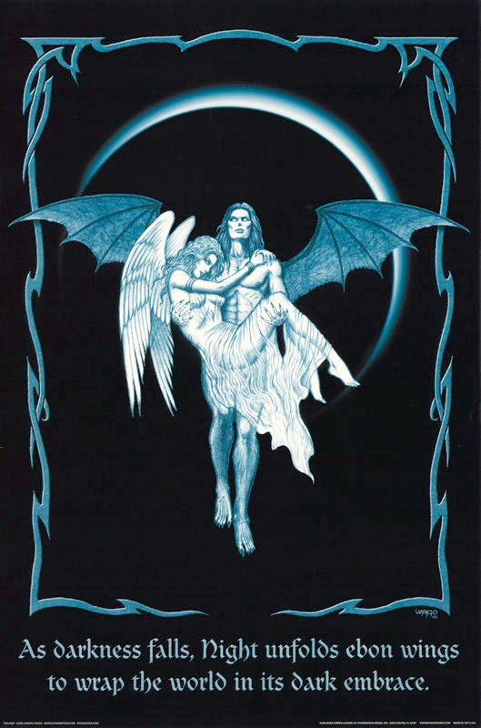 FANTASY GOTHIC ECLIPSE  POSTER