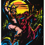 FANTASY - KNIGHT FLOCKED - POSTER RC2F
