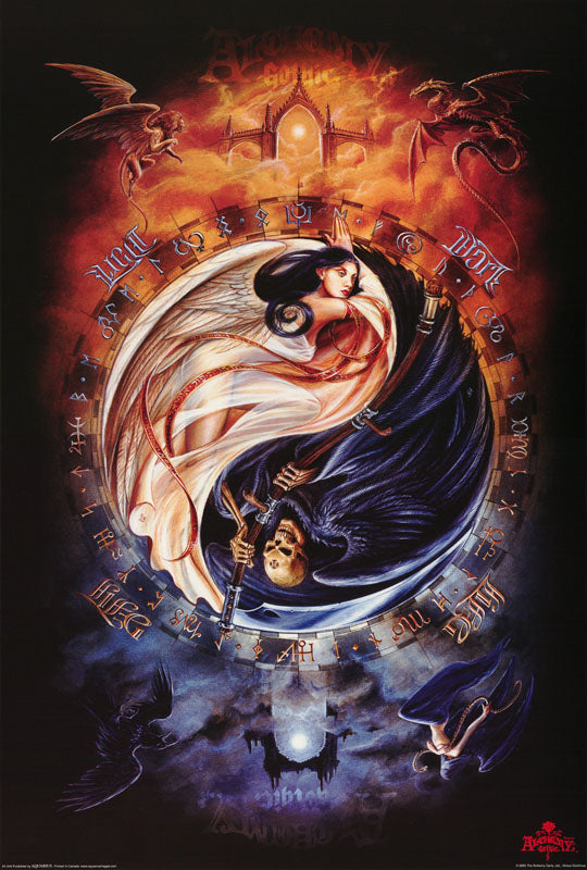 FANTASY - LIFE vs DEATH - POSTER LC8G
