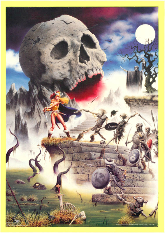 FANTASY - SWAMP ZOMBIE - BL25 POSTER RC6-O