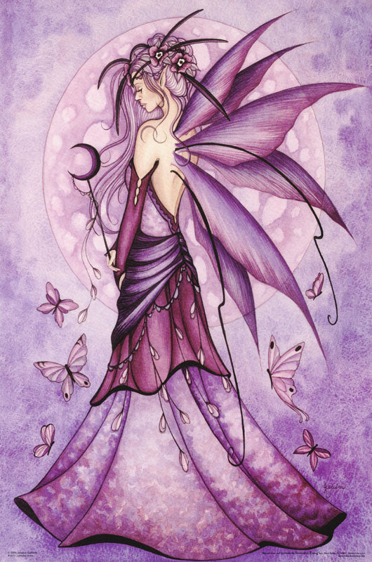 FANTASY FAIRY - LAVENDER MOON - POSTER LW30K