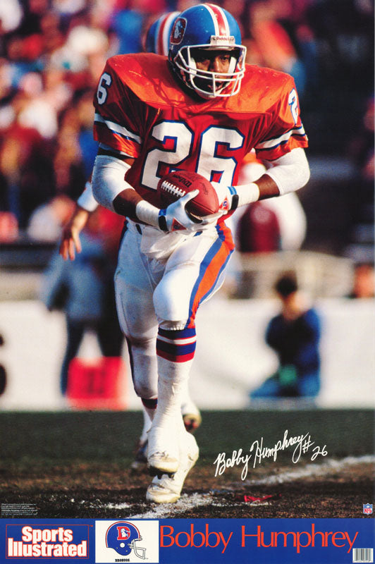FOOTBALL-BOBBY HUMPHREY - POSTER LW14D