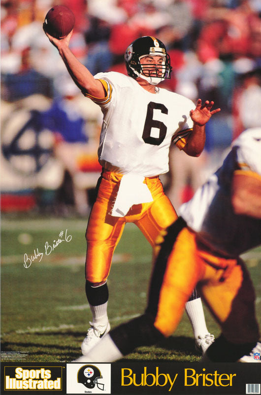 FOOTBALL- BUBBY BRISTER - POSTER LW11W