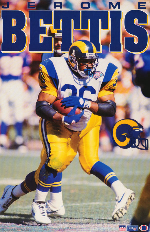 FOOTBALL-JEROME BETTIS - POSTER LW10N