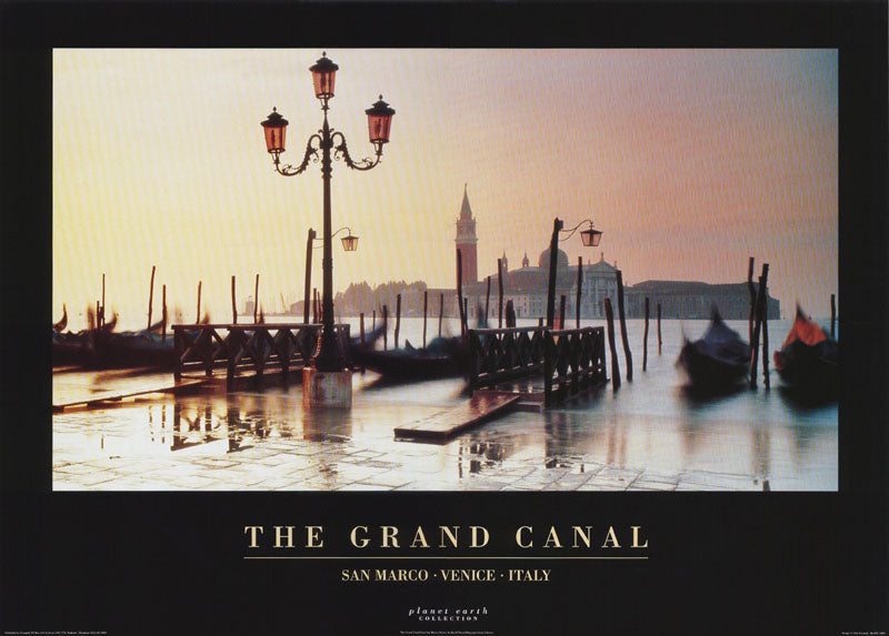 GRAND CANAL-SAN MARCO VENICE, ITALY - POSTER LW27E