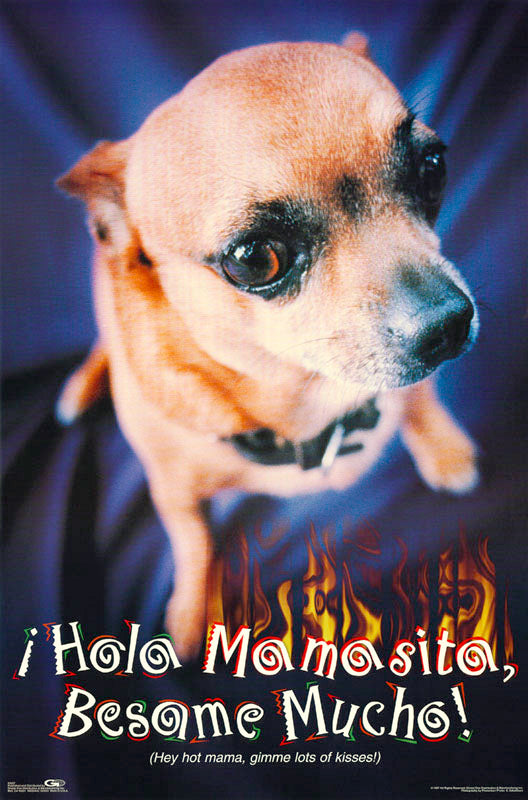 HEY HOT MAMA,GIMME LOTS of KISSES - POSTER RC1L