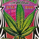 HIGH TIMES 25th ANIV. of COUNTERCULTURE POSTER