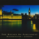 HOUSES of PARLIAMENT-WESTMINSTER, LONDON - POSTER  RW20i