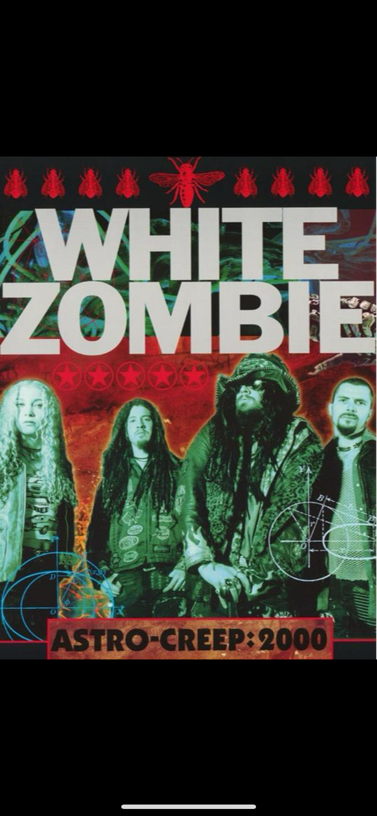 MUSIC - WHITE ZOMBIE-ASTRO CREEP 2000 - 8009 RW21K