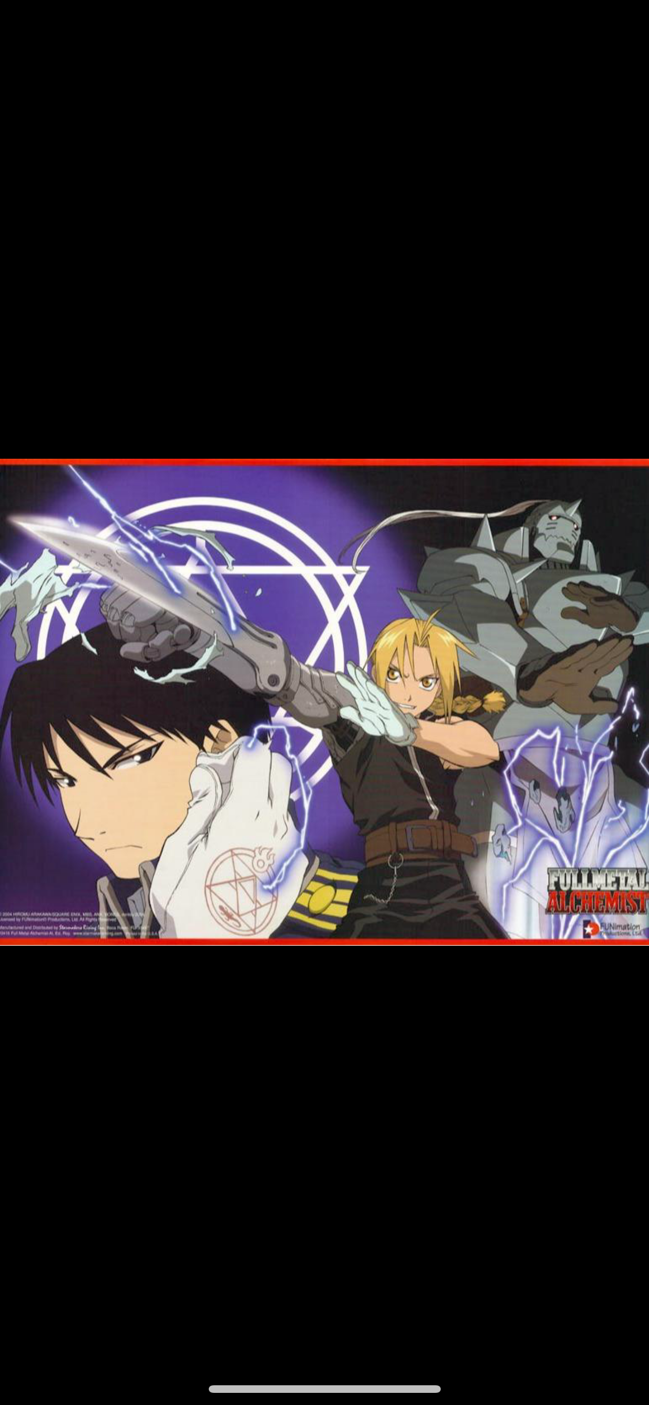 CARTOON - FULLMETAL ALCHEMIST-AL, ED, ROY - POSTER LW13P