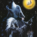 INDIAN & WOLF - POSTER RW17M